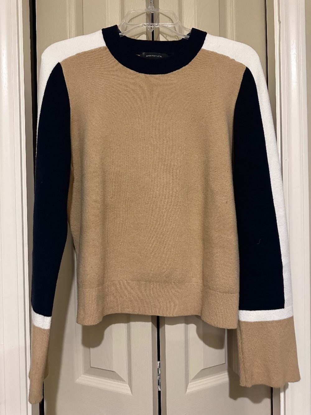 Ann Taylor Color Block Sweater